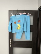 Piżama chłopięca niebieska nowa rozmiar 128