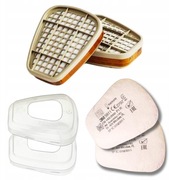 Zestaw filtrów 3M 6001 + 5N11 + 501, do masek 3M 6200 6300 6900 7502 7503