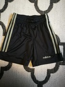Spodenki Adidas czarno-zielone 140 cm 9-10 lat