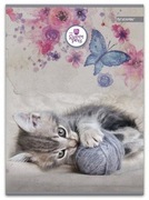 ZESZYT A5 LINIA 60 K KOTEK SWEET PETS BENIAMIN