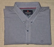 Granatowo-niebieska koszula Volcano L