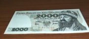 Banknot 2000zł z 1977 seria D - pierwszy rocznik