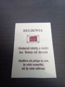 Relikwia 3 stopnia św. Teresy od Jezusa