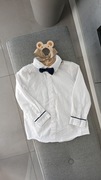 Elegancka koszula dla chłopca z muszką r.92