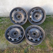 Komplet Felgi Stalowe VW Seat  15 "  5x100 ET 38