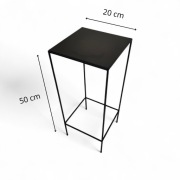 Kwietnik Stojak Na Kwiaty metalowy 50 cm