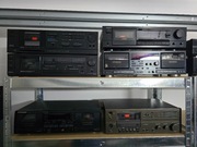 Magnetofony 7 sztuk .Akai.Denon.Sony.Pioneer.SK.Fisher.Maranz.Sharp