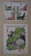 Fi: 3363 - 3366** + Blok 156. Gołębie hodowlane.