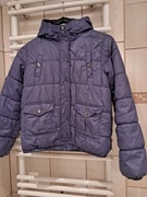 ciepła kurtka zimowa dziewczęca wiek 9-10 lat /140