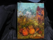 Obraz olejny ręcznie namalowany.