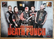 FIVE FINGER DEATH PUNCH - Duży plakat/poster XL - Format A2 - NOWY!