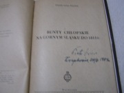 KSIĄŻKA-BUNTY CHŁOPSKIE NA GÓRNYM ŚLĄSKU DO 1822 ROKU