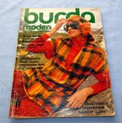 Burda Moden 11/1972 + wykroje Vintage Moda szycie krawiectwo