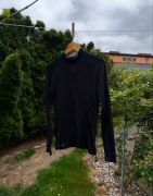 Longsleeve bluzka bluza sportowa 100% wełna merino czarna forclaz M/38