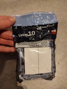 Łącznik schodowy podwójny biały Simon 10