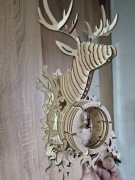 Zegar drewniany ręcznie składany