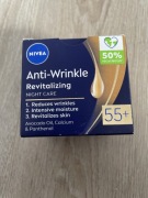 Krem Nivea na noc 50 ml przeciwzmarszczkowy, rewitalizujący +55 nowy