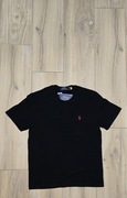 Czarna koszulka polo Ralph Lauren o rozmiarze L