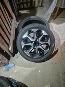 2 sztuki!! Felga aluminiowa Toyota AYGO 4.5" x 15" 4x100 ET 35 + opony