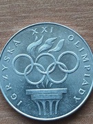 Srebrna Moneta Igrzyska XXI Olimpiady 1976