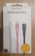 Kabel Micro - USB 2 metry  --- zestaw 3 szt 
