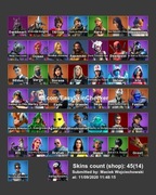 Konto fortnite exclusive skin