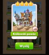 Królewski powóz / Coin Master karty