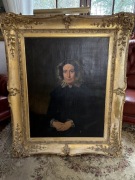 Olejny obraz starszej kobiety