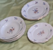 Zestaw talerzy porcelanowych Karolina