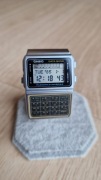 Zegarek Casio DBC-610 Data Bank | Kalkulator Vintage 1985 – Srebrny