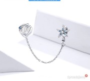 Pandora moments Charm łańcuszek koralik muszla rozgwiazda