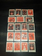 Etykiety z zapałek - ZSRR - Cyrk - 1972