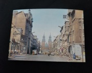 gniezno ulica bolesława chrobrego w głębi pocztówka karta pocztowa nr 45