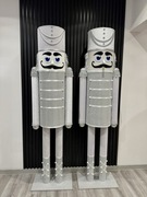 DZIADEK DO ORZECHÓW- figury świąteczne 190cm-dekoracja XXL PREMIUM