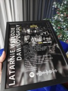 Plakat Taco Hemingway "Latarnie wszędzie dawno zgasły" bez ramki a3