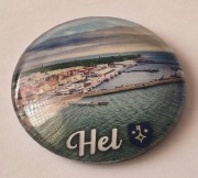 Magnes na lodówkę HEL Morze Bałtyckie Bałtyk Jursta Jastsrnia(2K).