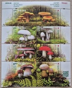 Fi 4545-4548 Blok 266 ** Grzyby w Polskich lasach