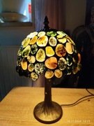 Lampa z agatem .100 % mosiądz.