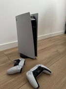 PS5 PlayStation5 Slim 825GB (bez napędu) + 2 pady IDEALNA NA PREZENT