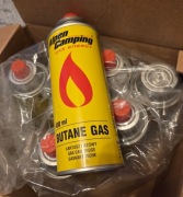 Gaz w puszce, kartusz gazowy 400 ml 8 sztuk 