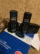 Telefon stacjonarny bezprzewodowy BT 3110 twin komplet