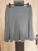 170 Szara biurowa elegancka spódnica do kolan rozmiar 46