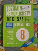 Arkusze Matematyka kl. 8 GREG