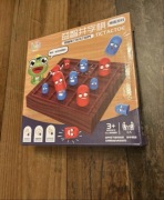 Gra planszowa w kółko i krzyżyk Tic Tac Toe edukacyjna