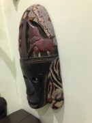 Maska etniczna plemienna Afryka afrykańska Azja Bali Indonezja Meksyk Peru 