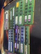 Zestaw pamięci RAM DDR3 MIX (Kingston HyperX, GoodRam, ADATA) - 14 sztuk 