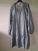 Nowa sukienka H&M 38 M boho bohemian styl niebieska