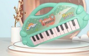Syntezator Keyboard Mini Pianino dla dziecka kolor zielony Muzyka Dźwięki