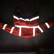 Kurtka zimowa odblaskowa 