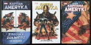 3x komiks Kapitan Ameryka - Tomy 1-3 - Ed Brubaker - Marvel Classic